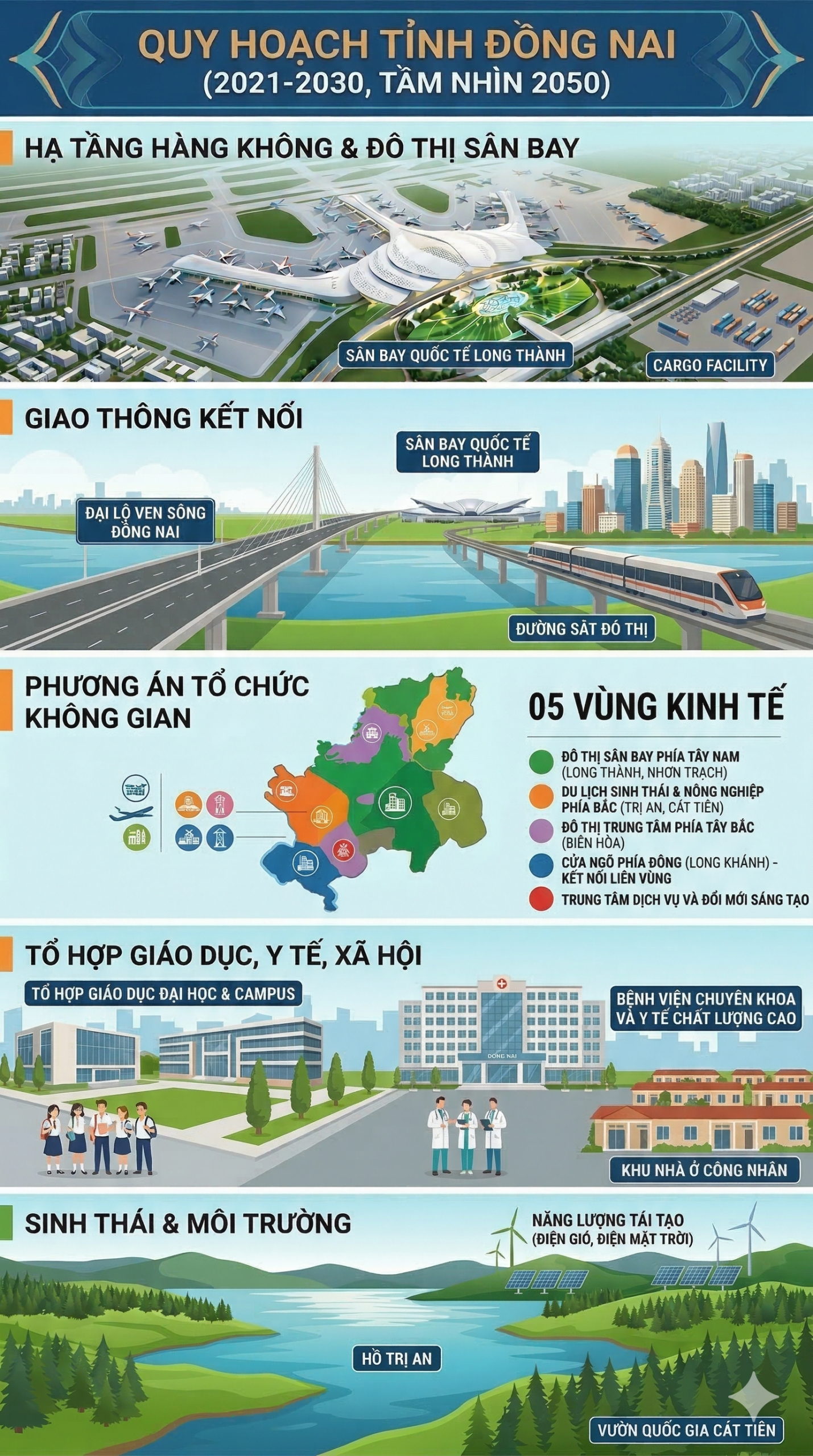 Quy hoạch liên kết khu vực tỉnh Đồng Nai