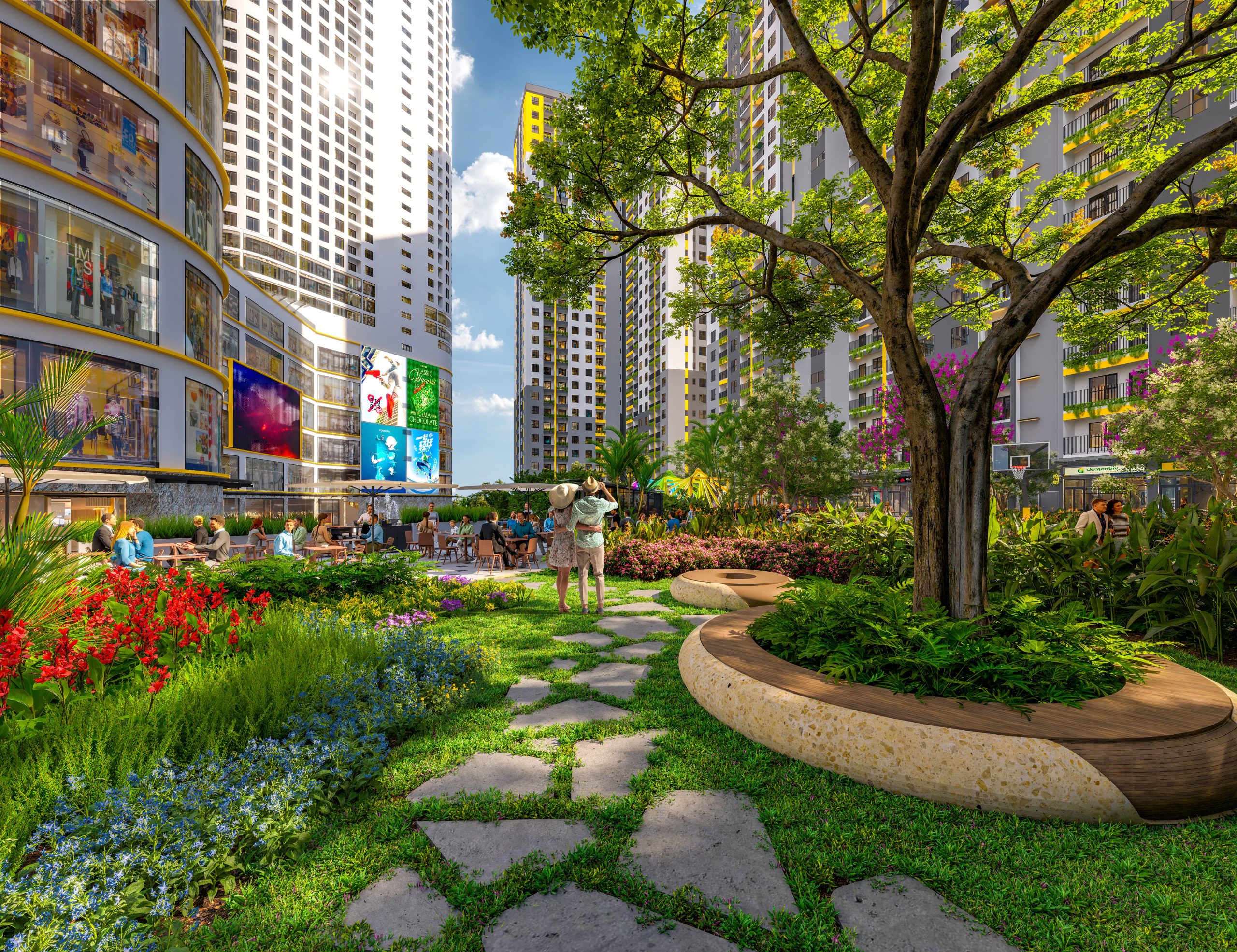 Căn hộ 2PN 2WC Bcons Central Park giá bao nhiêu?
