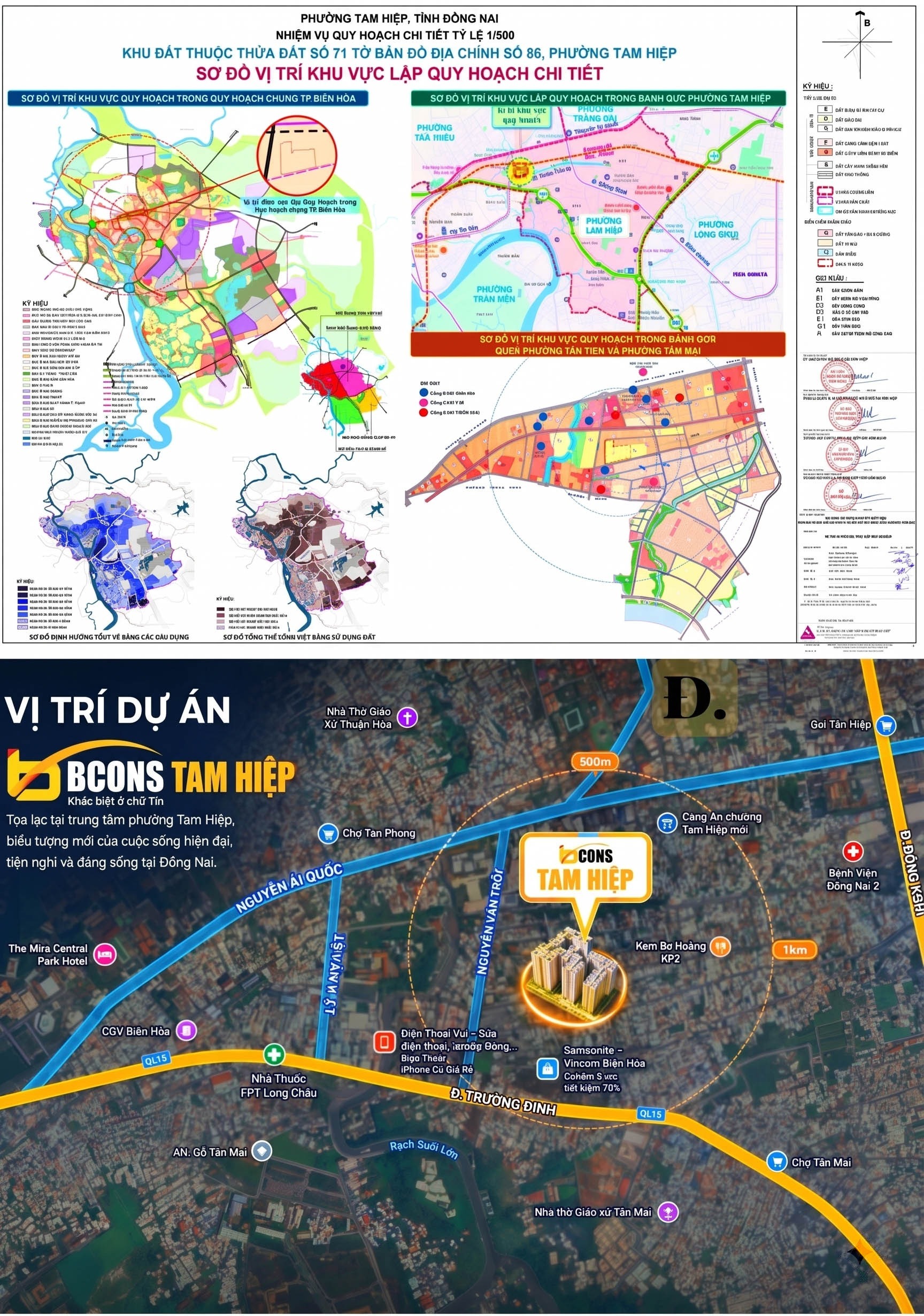 Vị trí Bcons Central Park Gần Đường Nguyễn Ái Quốc Đồng Nai
