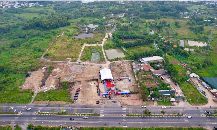 Dự án AeonMall Biên Hòa có diện tích gần 11 ha tại đường Đặng Văn Trơn, phường Trấn Biên, tỉnh Đồng Nai