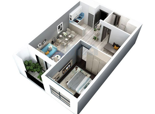 Căn hộ 1PN Sun Group Đồng Nai