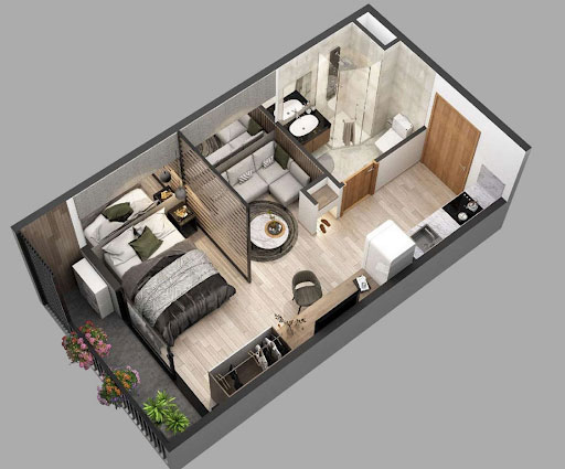 Căn hộ Studio Sun Group Đồng Nai