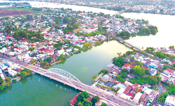 Dự án trục đường trung tâm TP Biên Hòa đi qua Cù lao Phố và cầu Thống Nhất được khởi công với tổng mức đầu tư gần 2.000 tỷ đồng