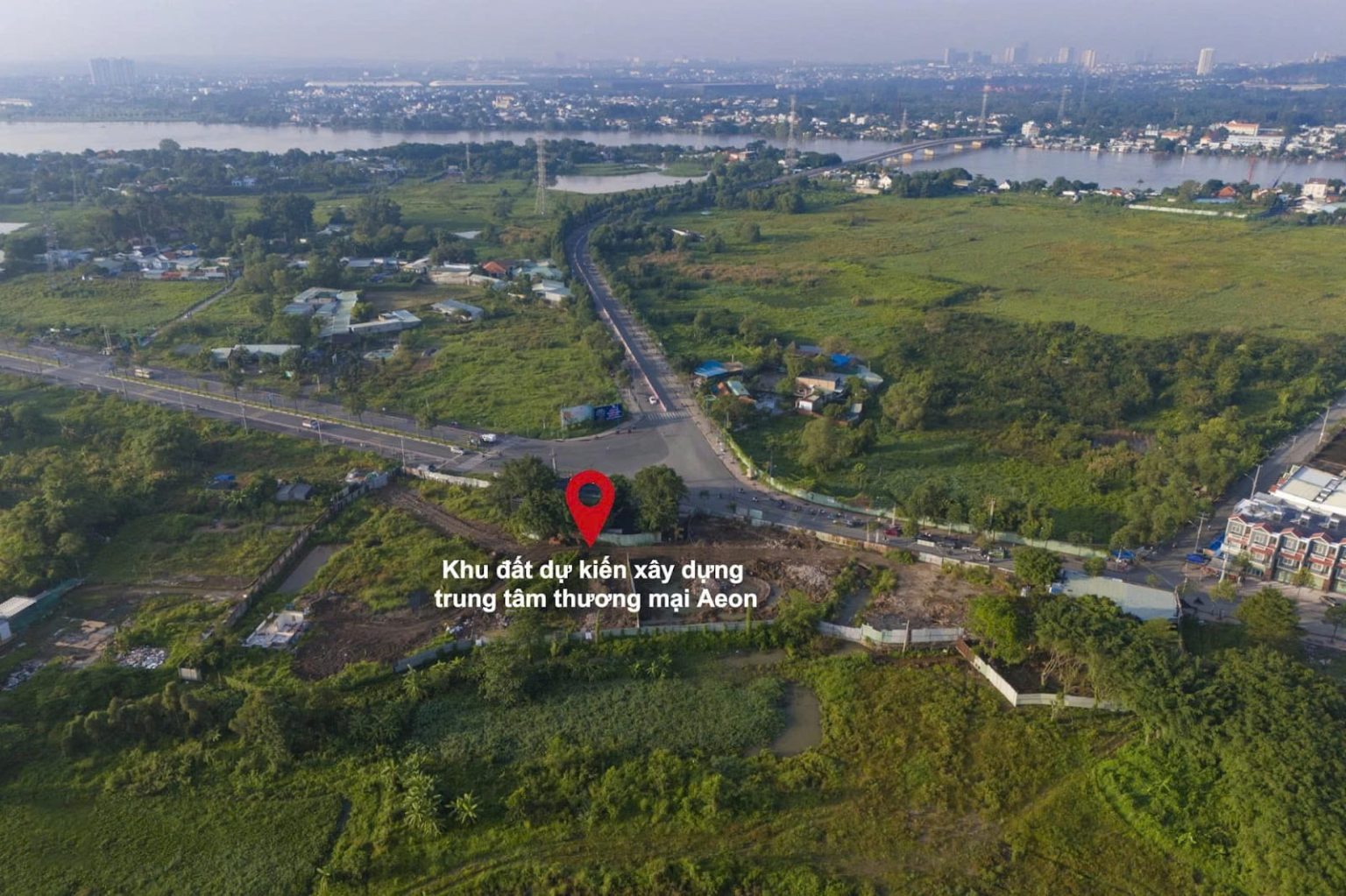 Khu đất xây dựng trung tâm thương mại Aeon Đồng Nai