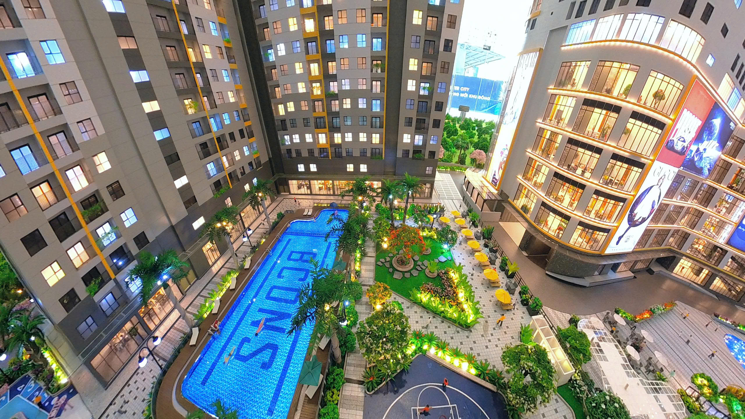 Tiện ích căn hộ Bcons Central Park gần Trường Bùi Thị Xuân Đồng Nai