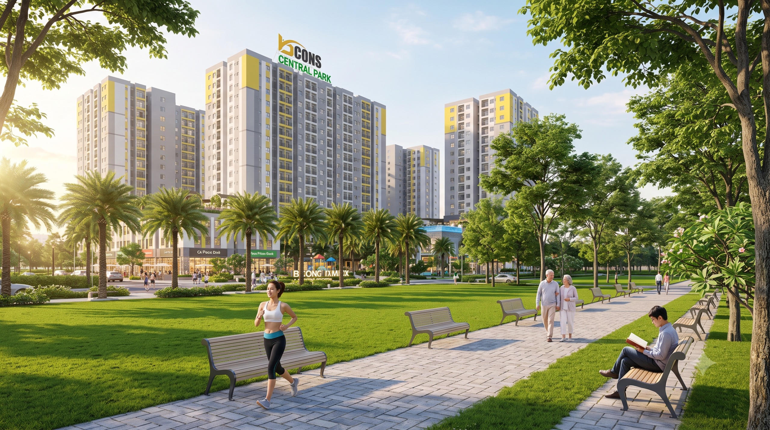 Tiện ích Bcons Central Park Biên Hòa