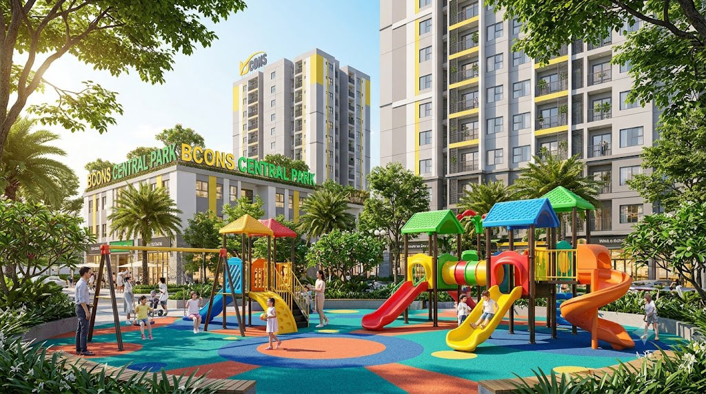 Tiện ích Bcons Central Park Biên Hòa