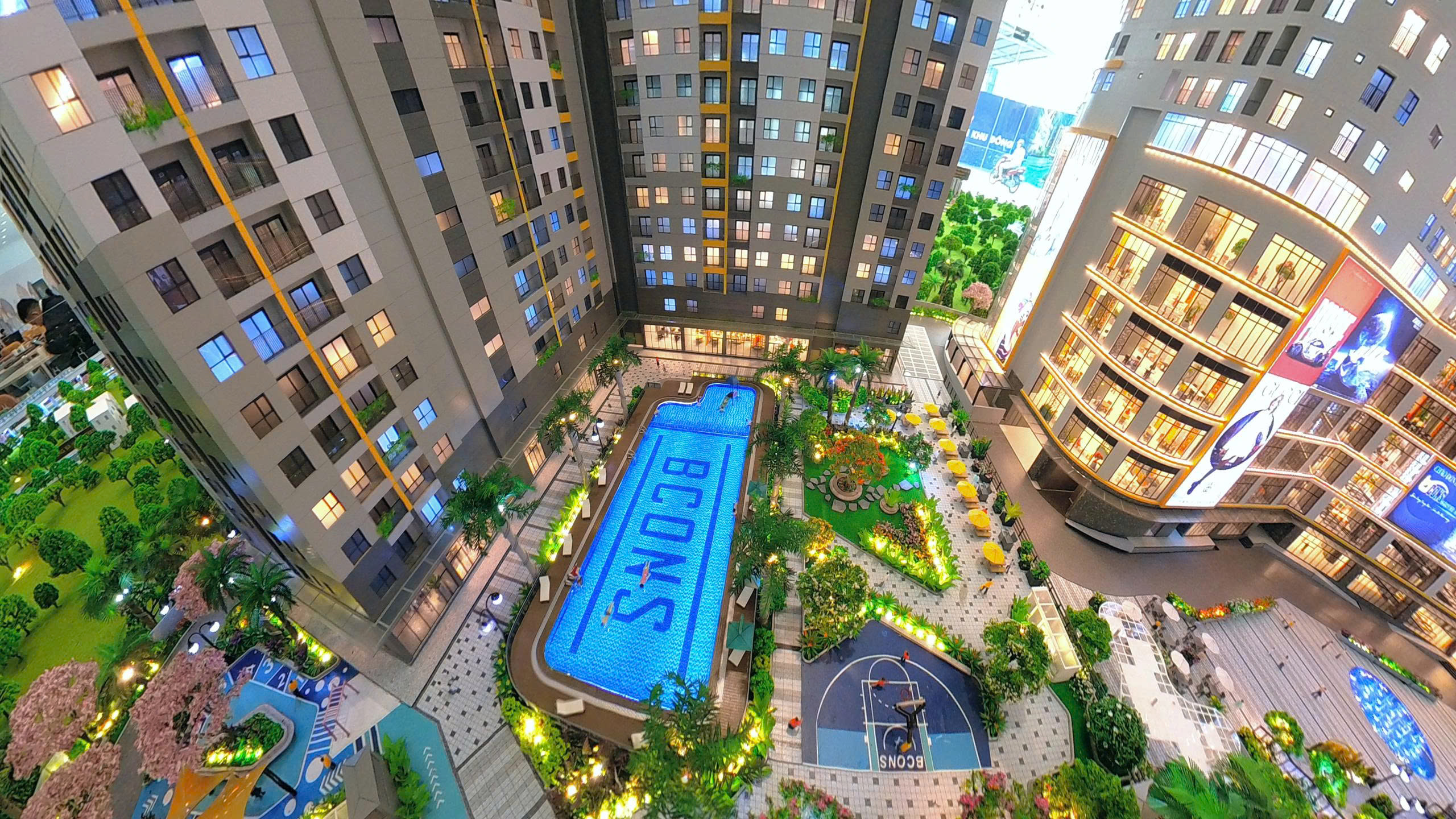 Tiện ích nội khu dự án Bcons Central Park Biên Hòa