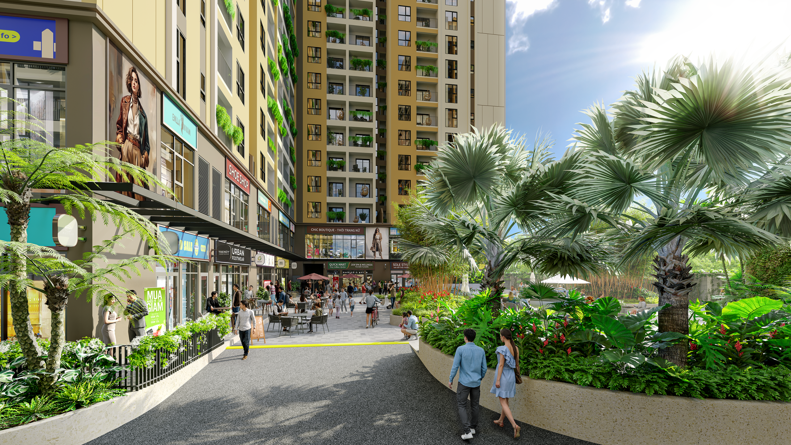 Tiện ích dự án Bcons Central Park Tam Hiệp