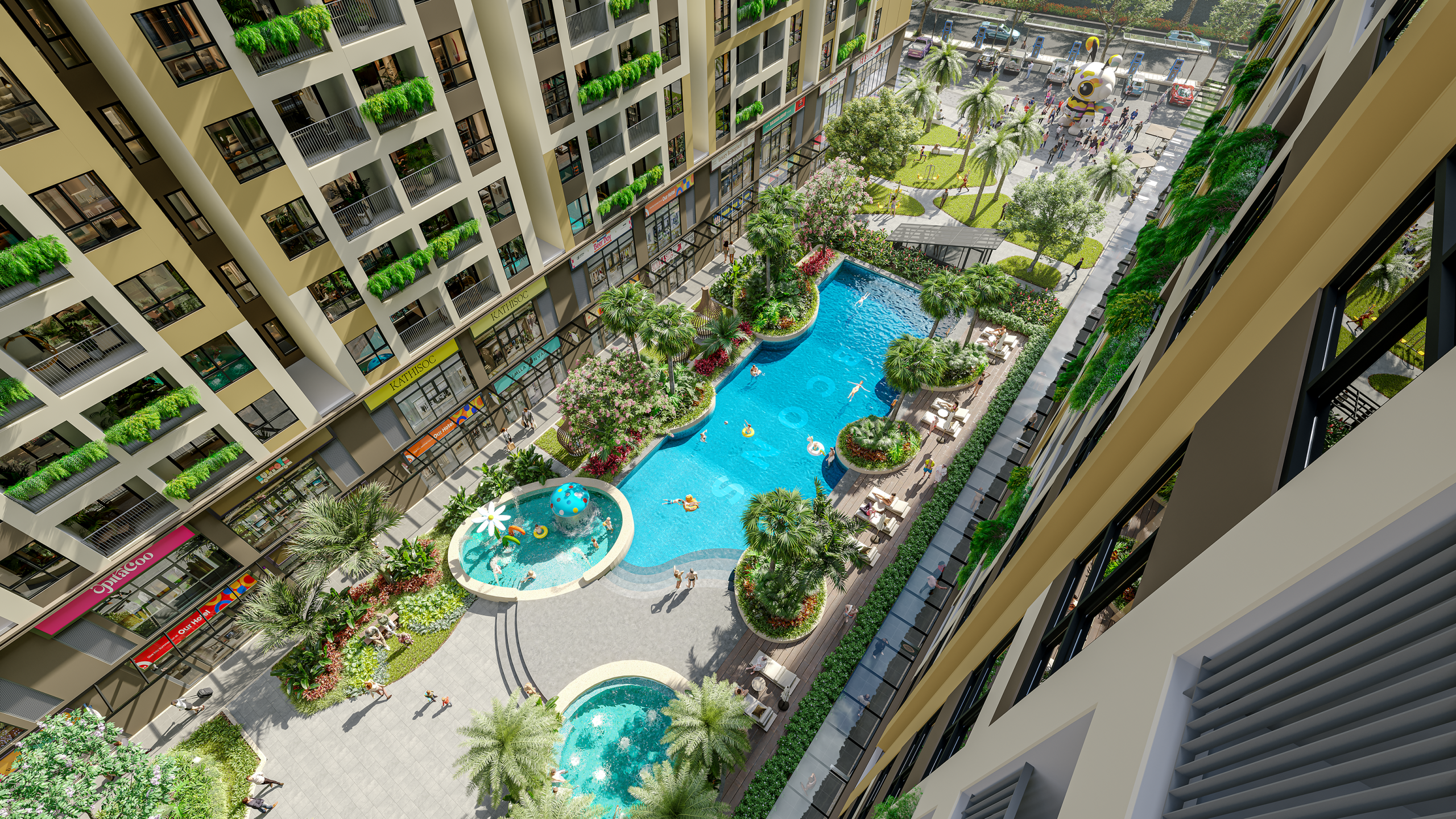Tiện ích dự án Bcons Central Park Tam Hiệp